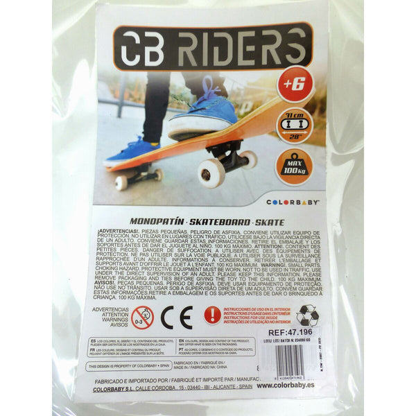 Skateboard Colorbaby Rot (2 Stück)