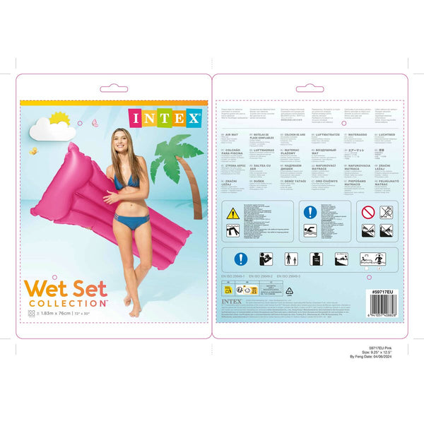 Luftmatratze Intex Neon 183 x 76 cm (24 Stück)