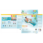 Aufblasbarer Sessel Intex Blau 191 x 67 x 89 cm (4 Stück)