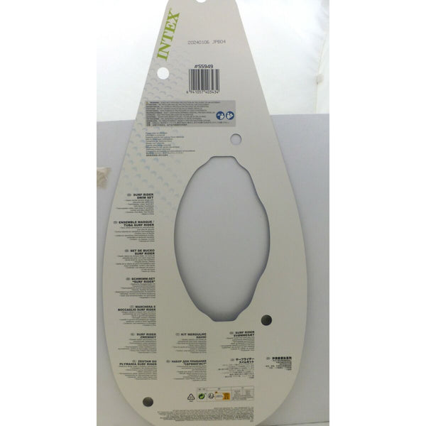 Taucherbrille mit Schnorchel Intex Surf Rider Für Kinder