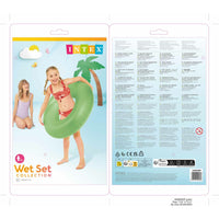 Aufblasbarer Donut-Schwimmhilfe Intex Neon 91 x 91 cm (24 Stück)