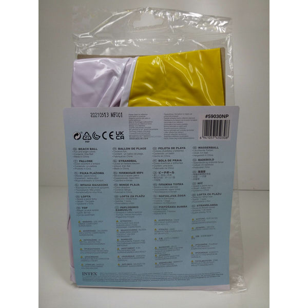 Strandball Intex Ø 61 cm PVC (36 Stück)