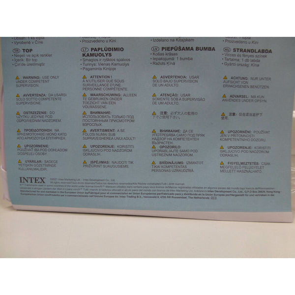 Strandball Intex Ø 61 cm PVC (36 Stück)