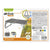 Table Klapptisch Aktive Camping Anthrazit 60 x 25 x 40 cm (4 Stück)