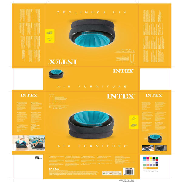 Aufblasbarer Sessel Intex Empire 112 x 69 x 109 cm 112 x 109 x 60 cm (3 Stück)