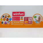 Set Tiere vom Bauernhof Winfun Kunststoff 10 Stücke 6 x 5,5 x 5 cm (6 Stück)