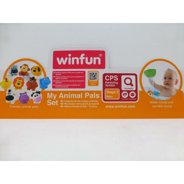 Set Tiere vom Bauernhof Winfun Kunststoff 10 Stücke 6 x 5,5 x 5 cm (6 Stück)