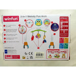 Wiegenkarussell Winfun Stoff Kunststoff 43 x 41 x 21,5 cm (6 Stück)