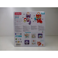 Plüschtier mit integrierter Rassel Winfun Waschbär 14,5 x 20 x 9,5 cm (6 Stück)