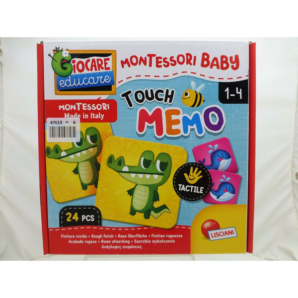 Gedächtnisspiel Lisciani Giochi Kinderpuzzle Taktil 24 Stücke