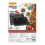 Grill Tragbarer Aktive Silikon Kunststoff 27 x 24,5 x 0,4 cm