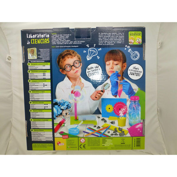 Wissenschaftsspiel Lisciani Giochi Laboratorio ES (6 Stück)