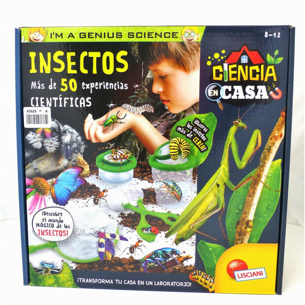 Wissenschaftsspiel Lisciani Giochi Insectos ES (6 Stück)