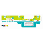 Kindergeschirr-Set Colorbaby Spielzeug Abtropfer 35 Stücke (15 Stück)