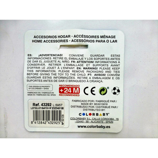 Kit aus Spielzeuglebensmittel AquaSport Geschirr und Küchenutensilien 24 Stücke (9 Stück)