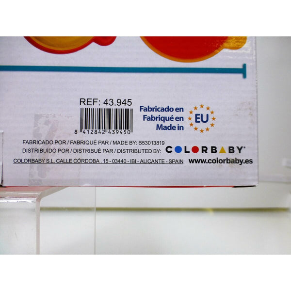 Kit aus Spielzeuglebensmittel Colorbaby Geschirr und Küchenutensilien 20 Stücke (12 Stück)