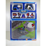 Spielmatte Speed & Go Zubehör Fahrzeuge Straße Stoff Kunststoff (6 Stück)