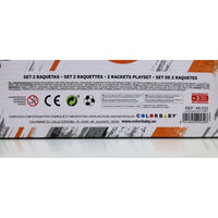 Strandschläger Colorbaby Krokodil 18,5 x 33 x 0,5 cm (6 Stück)