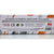 Strandschläger Colorbaby Krokodil 18,5 x 33 x 0,5 cm (6 Stück)