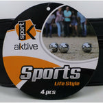 Boccia-Spielset Aktive Metall (6 Stück)