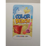 Strandspielzeuge-Set Colorbaby Ø 18 cm (24 Stück)
