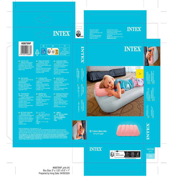 Luftkissen Intex 43 x 9 x 28 cm (24 Stück)