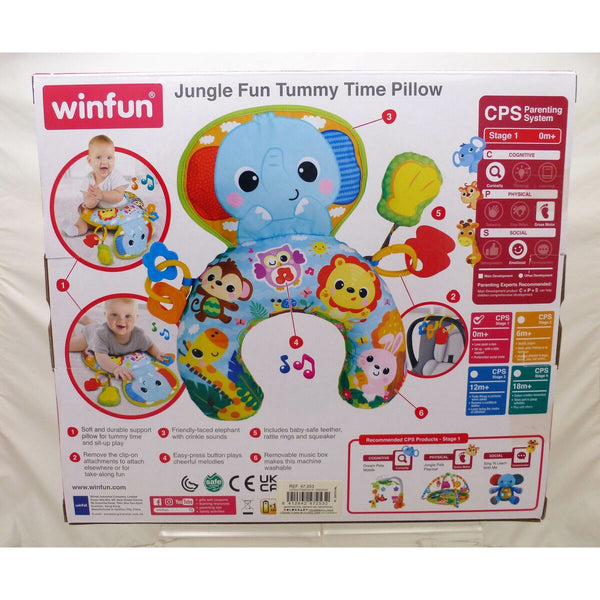 Musik-Spielzeug Winfun 32 x 8,5 x 42 cm (2 Stück) Kissen Rassel