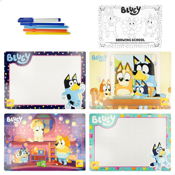 Zeichenset Bluey Pocket Drawing School (12 Stück)