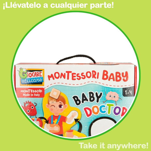 Lernspiel Lisciani Giochi Baby Doctor 22,5 x 0,5 x 47,5 cm (6 Stück)
