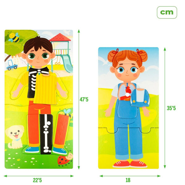 Lernspiel Lisciani Giochi Baby Doctor 22,5 x 0,5 x 47,5 cm (6 Stück)