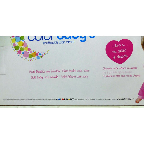 Babypuppe Colorbaby 32 cm 6 Stück