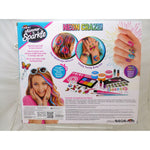 Schönheitsset Cra-Z-Art Ultimate Party 10 x 1 x 7,5 cm Für Kinder Neon Nägel Haar Körper 4 Stück