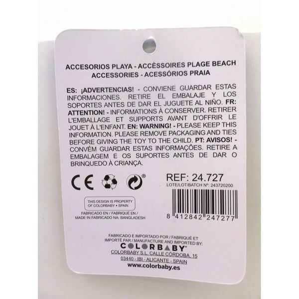Strandspielzeuge-Set Colorbaby 3 Stücke (24 Stück)