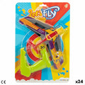 Abschuss Colorbaby Let's Fly 14,5 x 3,5 x 25 cm Flugzeug