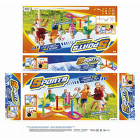 Strandspielzeuge-Set Colorbaby 40,5 x 7 x 40,5 cm (4 Stück)