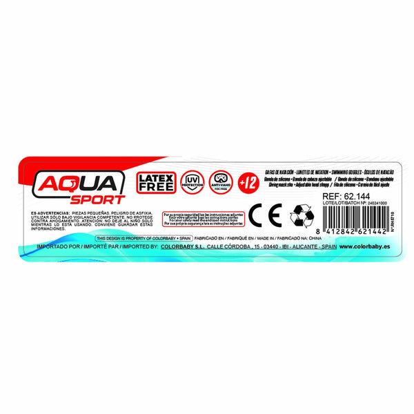 Erwachsenen-Schwimmbrille AquaSport (12 Stück)