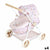 Puppensitz Colorbaby Safari 40 x 57 x 49 cm 4 Stück Convertible