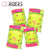 Sportschutz-Set Colorbaby Neon Cali Vibes Gelb (4 Stück)