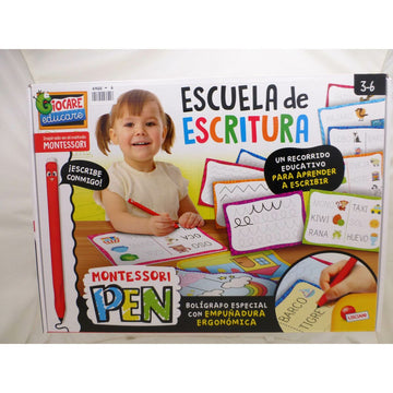 Lernspiel Lisciani Giochi Montessori Kalligraphie (6 Stück)