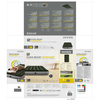 Aufblasbares Bett Intex Twin Dura-Beam Prestige Downy 99 x 25 x 191 cm 4 Stück