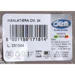 Salatschüssel Dem Inside Kunststoff 2,7 L 24 x 24 x 11 cm (12 Stück)