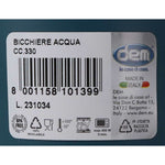 Trinkglas Dem Inside Kunststoff 330 ml (48 Stück)