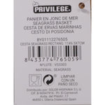 Mehrzweckkorb Privilege Seegras rechteckig 11 x 6,5 x 7 cm (24 Stück)