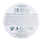 Geschirr-Set Algon Einwegartikel Kraftpapier 10 Stücke 23 cm (18 Stück)