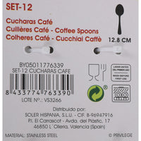 Löffel-Set Privilege 12 Stücke Kaffee (24 Stück)