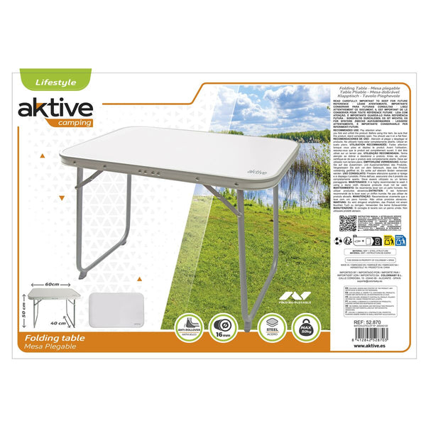 Table Klapptisch Aktive 60 x 50 x 40 cm (4 Stück)