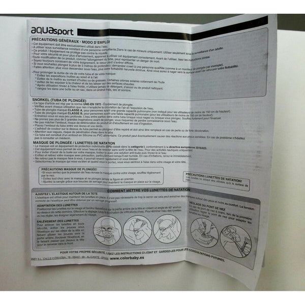 Kinder-Schwimmbrille Aktive (24 Stück)