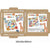 Parchís-Oca Spielbrett Woomax Zookabee 30 x 3 x 30 cm Für Kinder tiere (6 Stück)