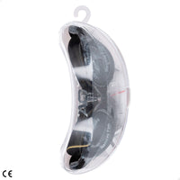 Erwachsenen-Schwimmbrille AquaSport Schwarz Grau (12 Stück)
