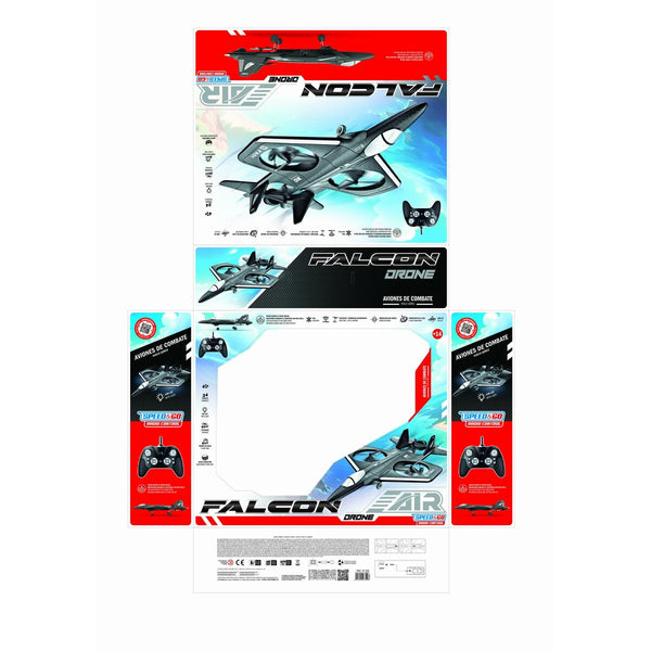 Helikopter mit Funktsteuerung Colorbaby (2 Stück)